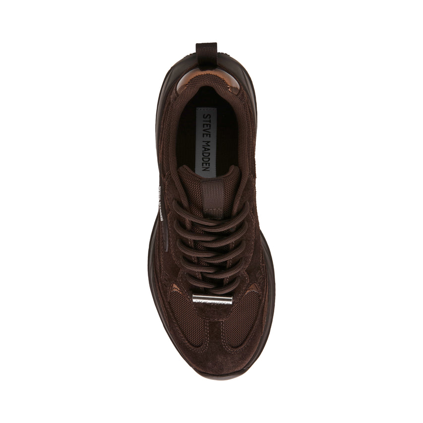 Premio-E Chocolate Brown Suede - view 6