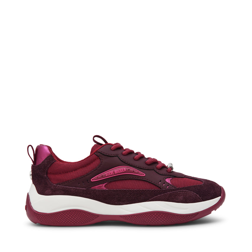 Premio-E Cherry Lacquer Suede