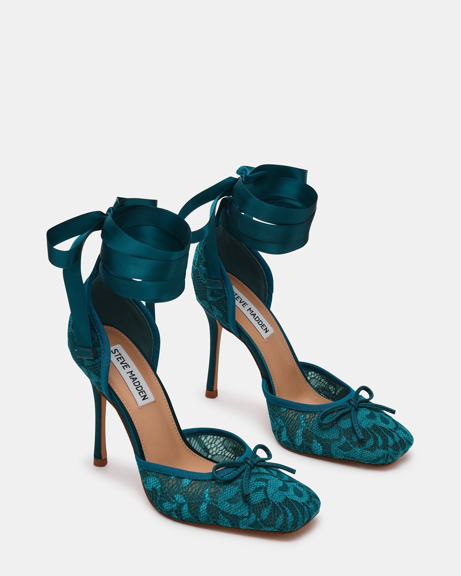 Larina Teal Lace - view 2