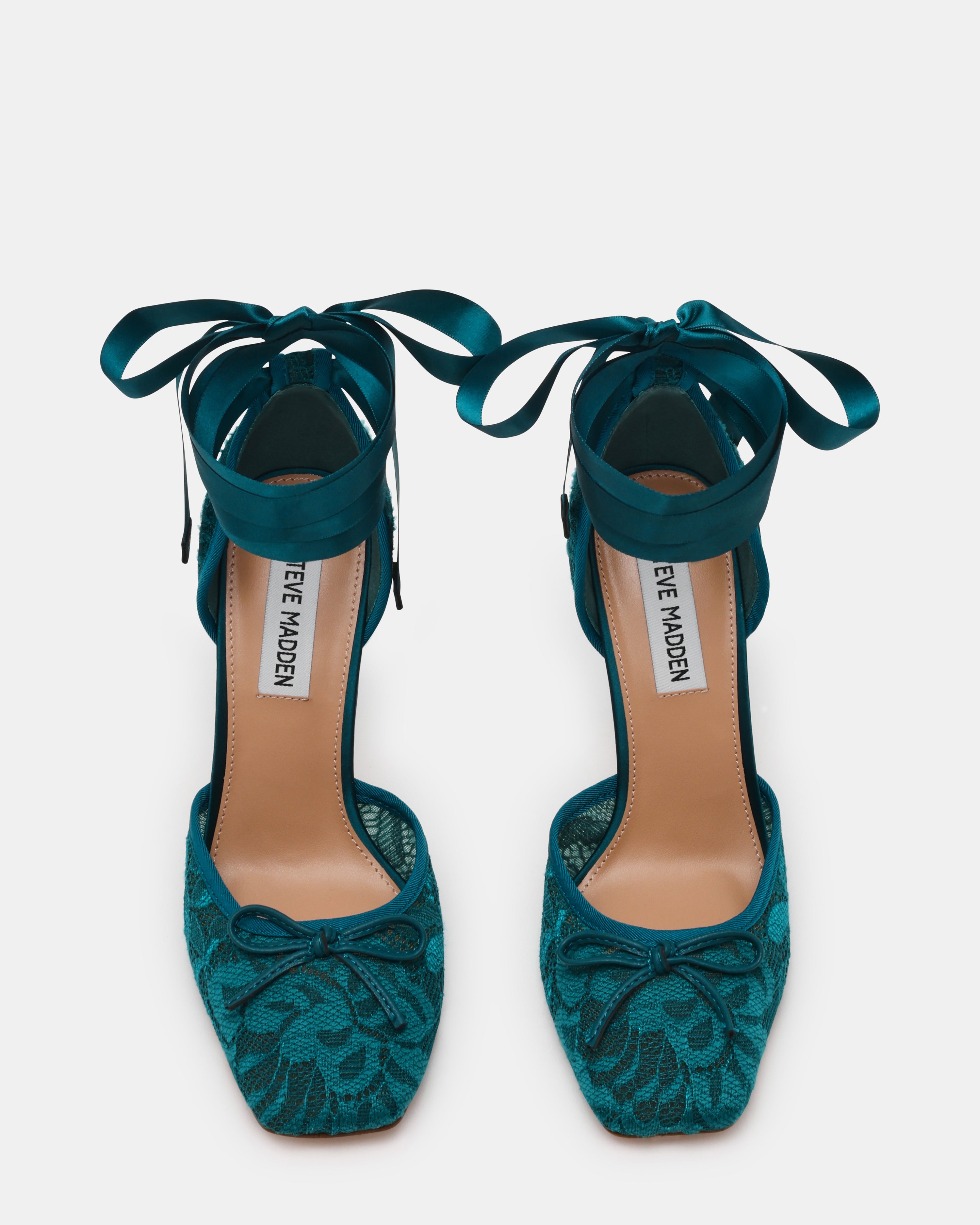 Larina Teal Lace - view 4