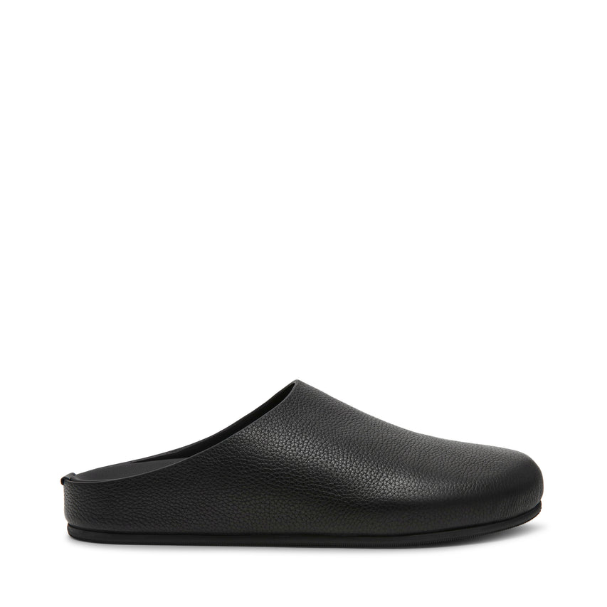Fern Black Leather