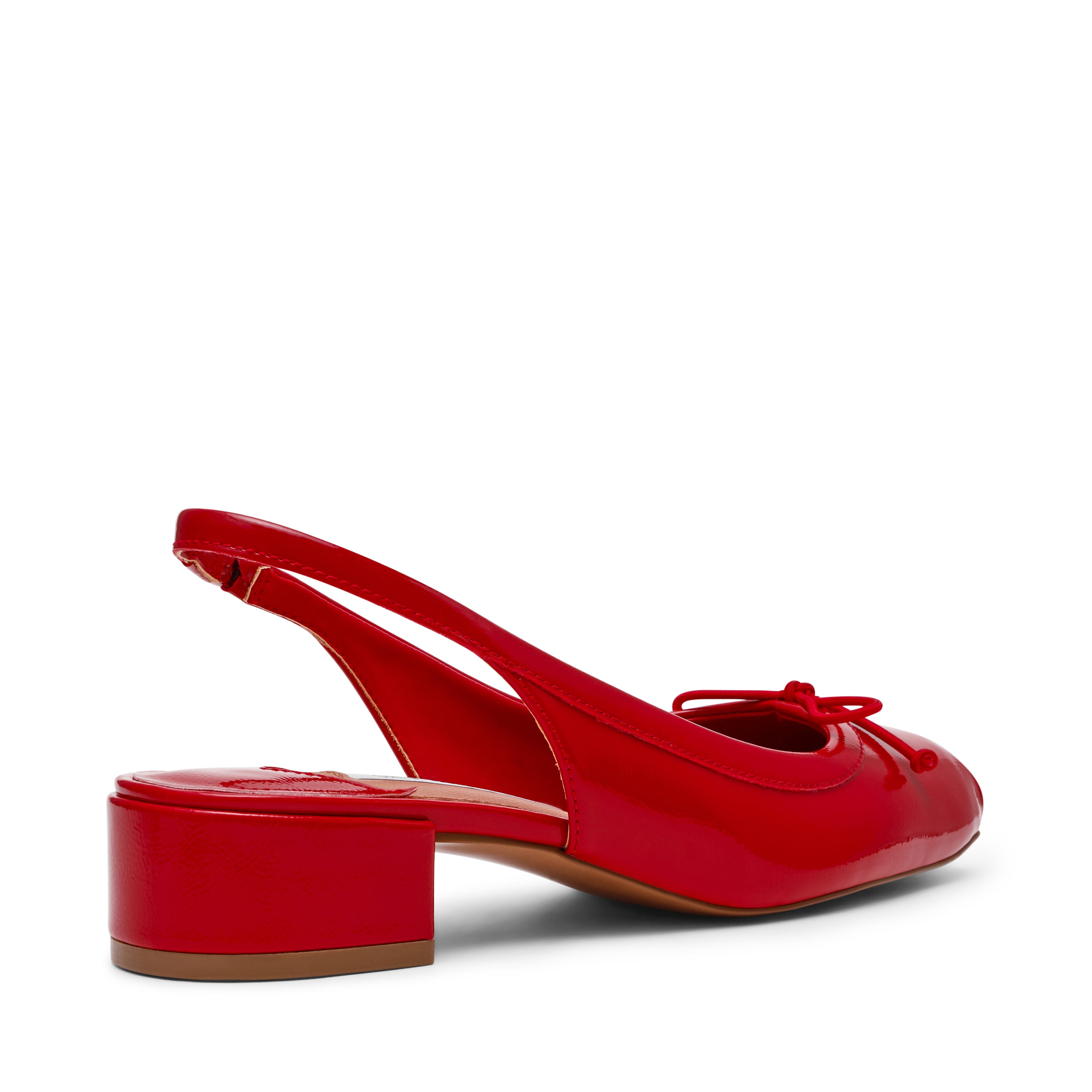 Loved Red Crinkle Patent - view 4