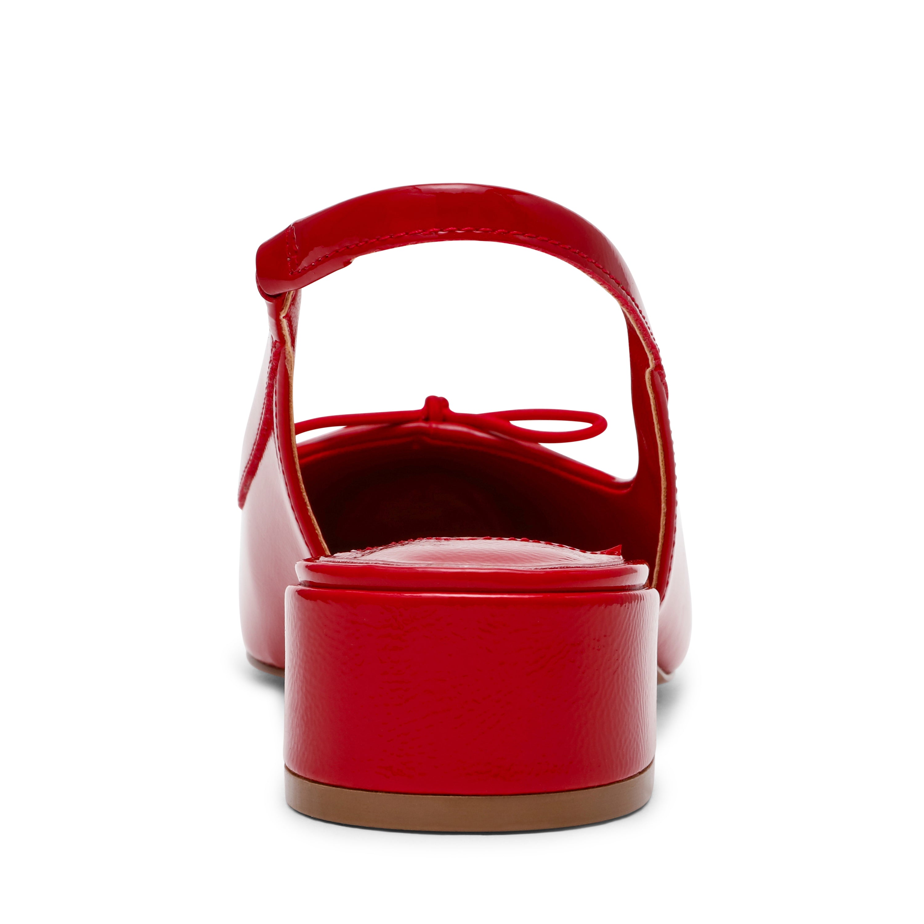 Loved Red Crinkle Patent - view 6