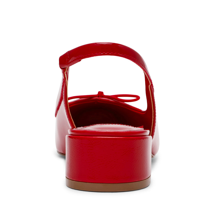 Loved Red Crinkle Patent - view 6