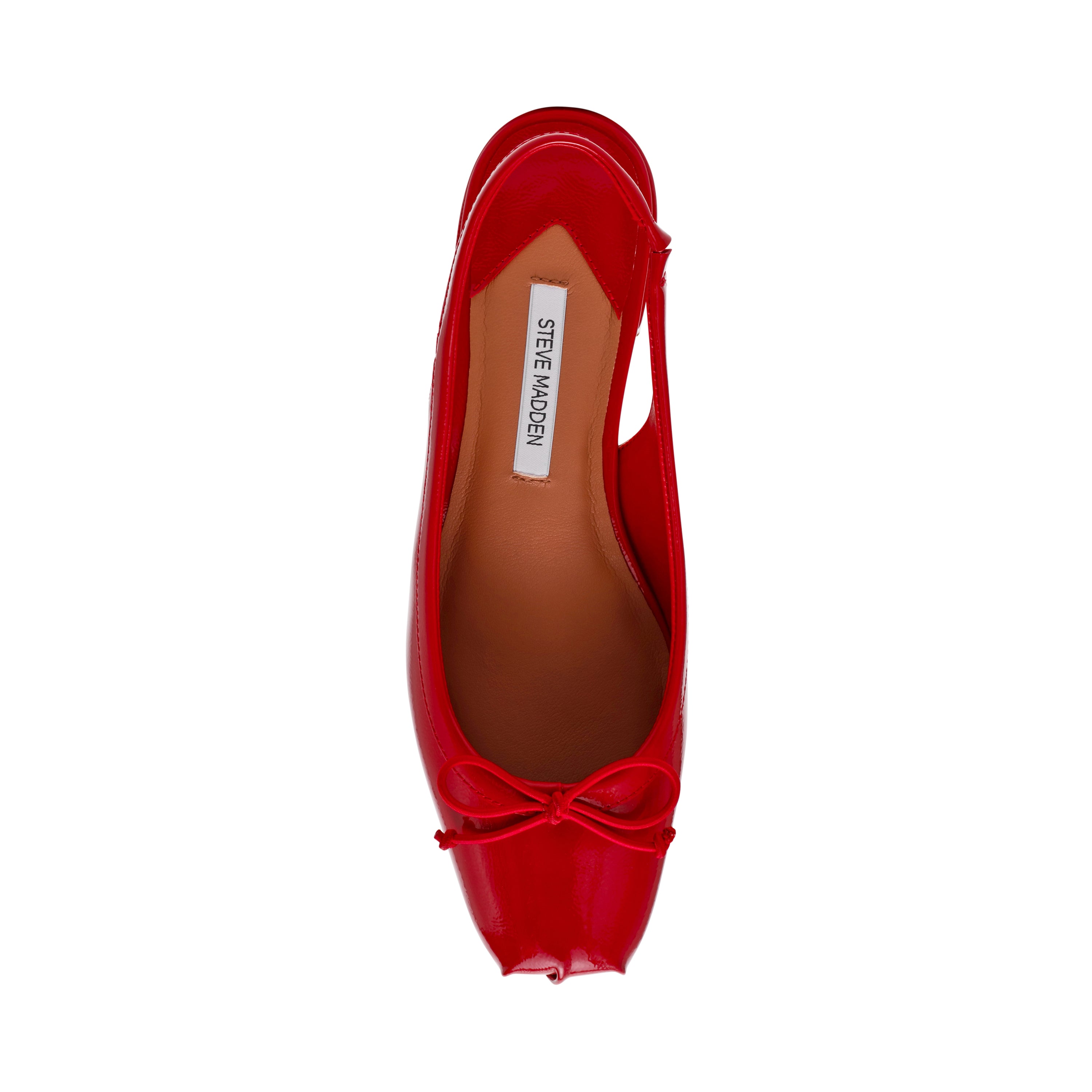 Loved Red Crinkle Patent - view 7