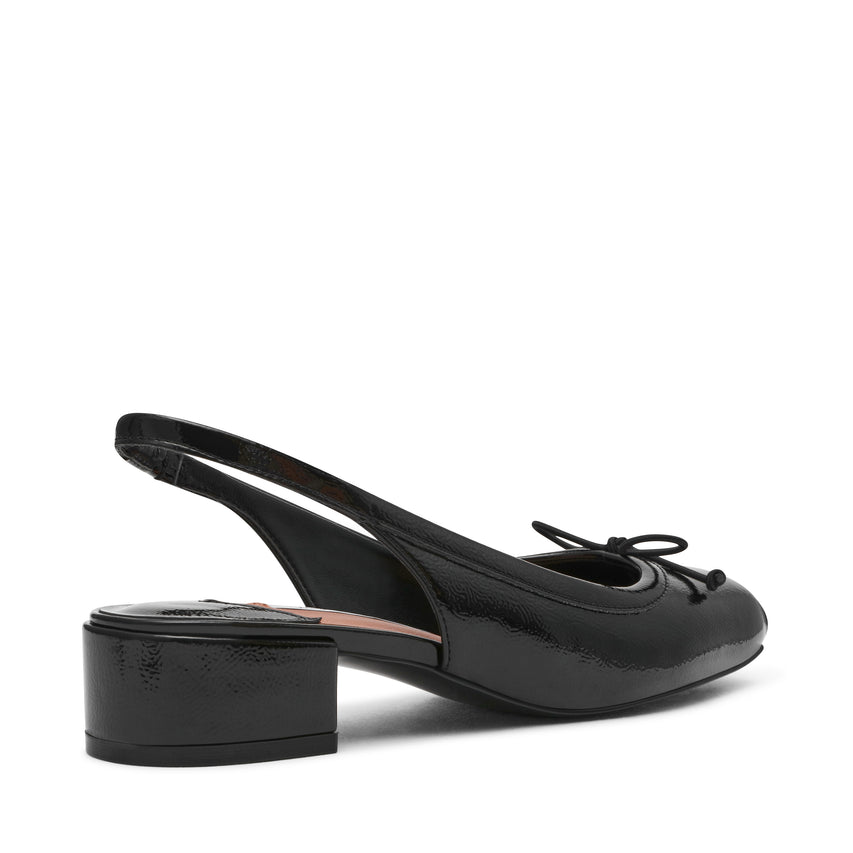Loved Black Crinkle Patent - view 3