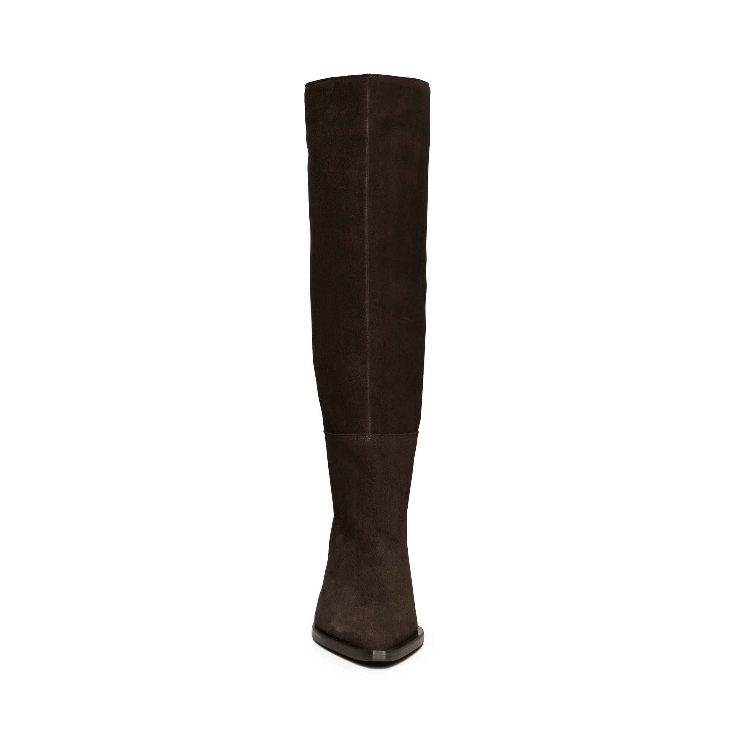 Menthe Chocolate Brown Suede - view 4