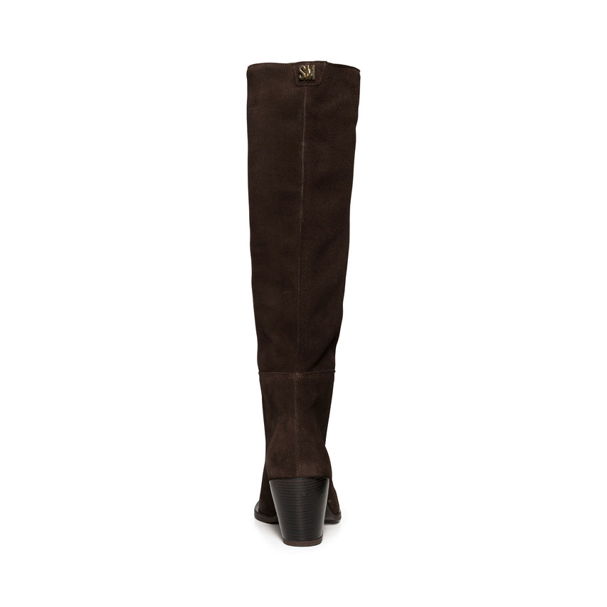 Menthe Chocolate Brown Suede - view 5