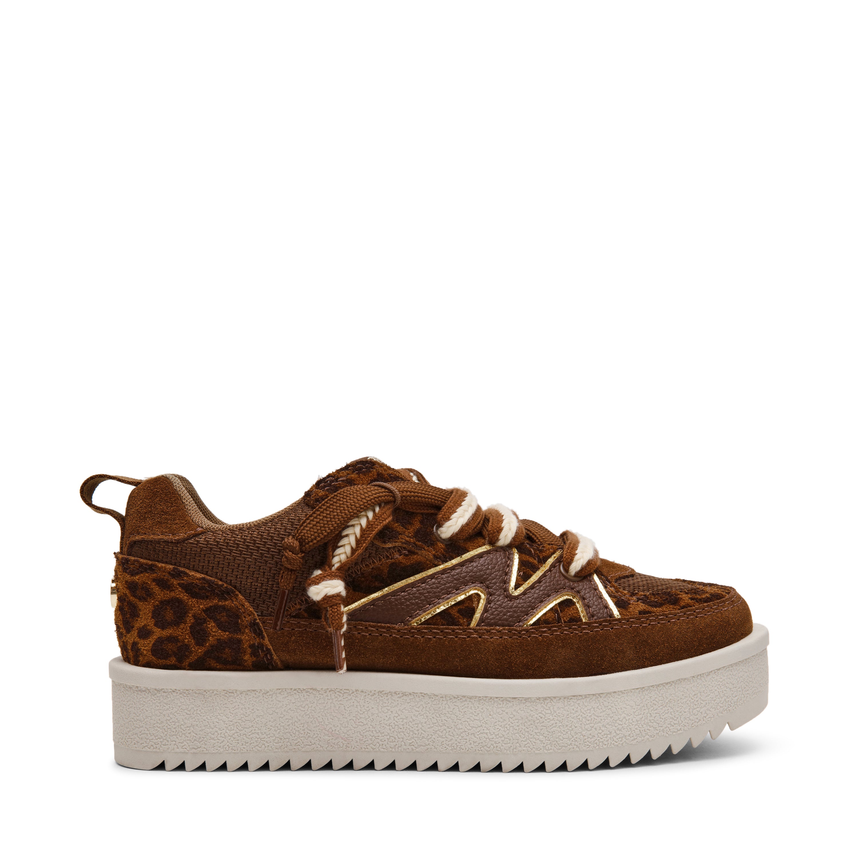 Umpire Leopard Suede
