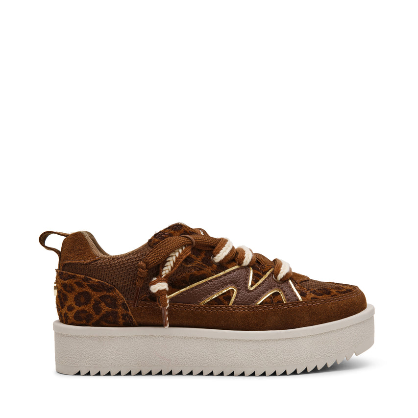Umpire Leopard Suede