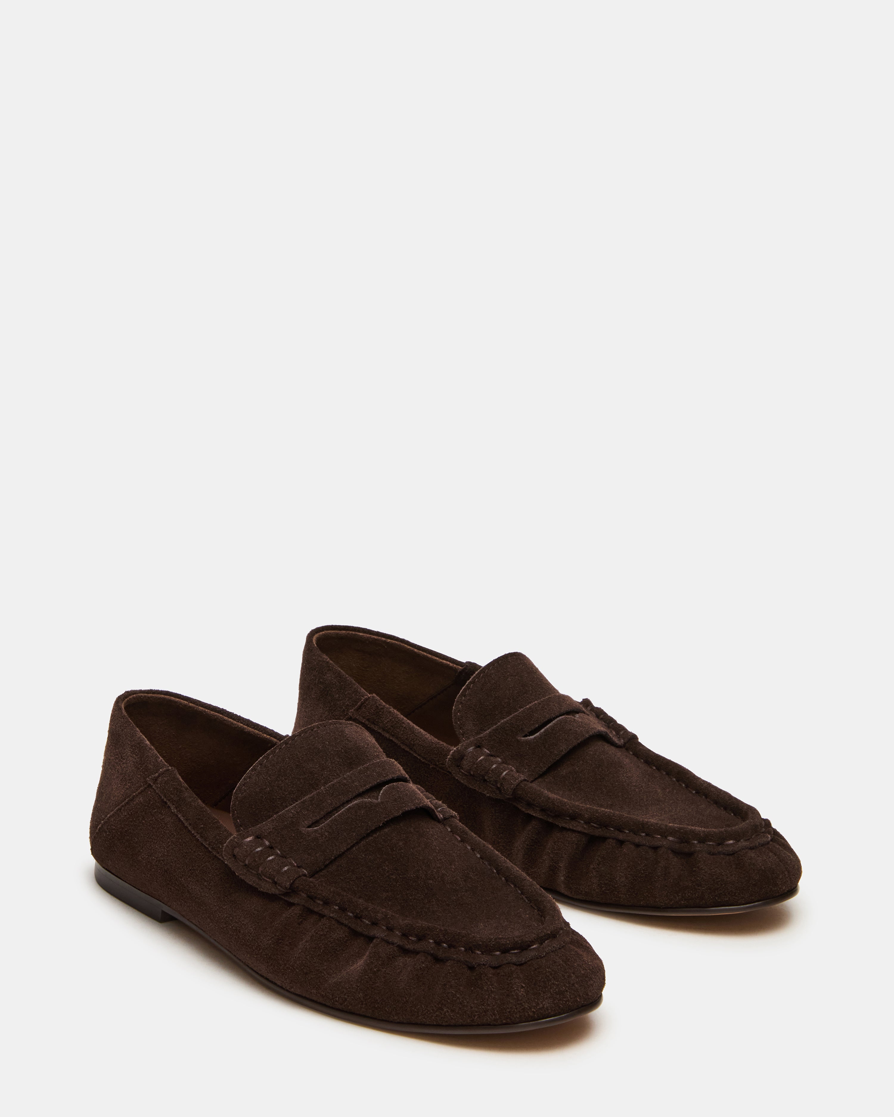 Roger Chocolate Brown Suede - view 2