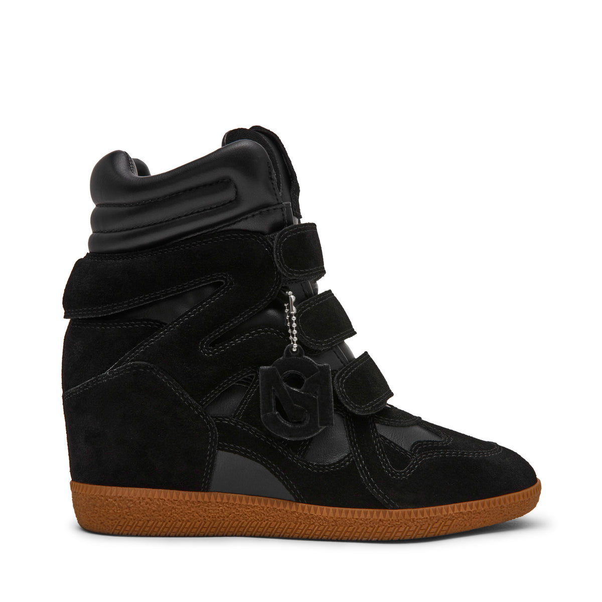 Mavis Black Suede