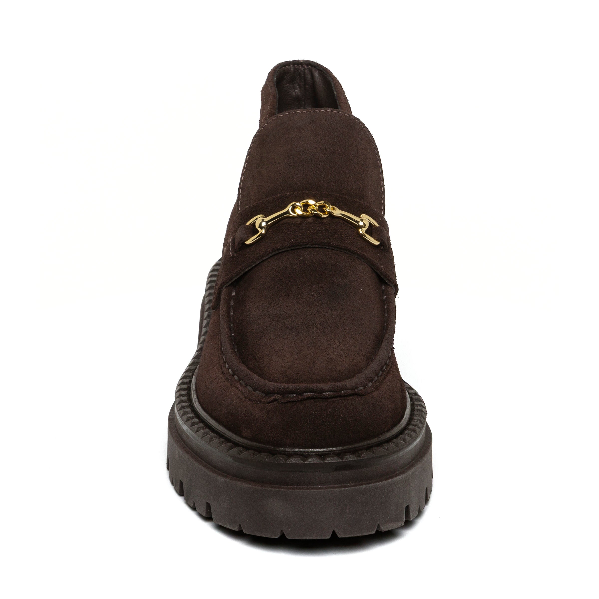 Karima Chocolate Brown Suede - view 3