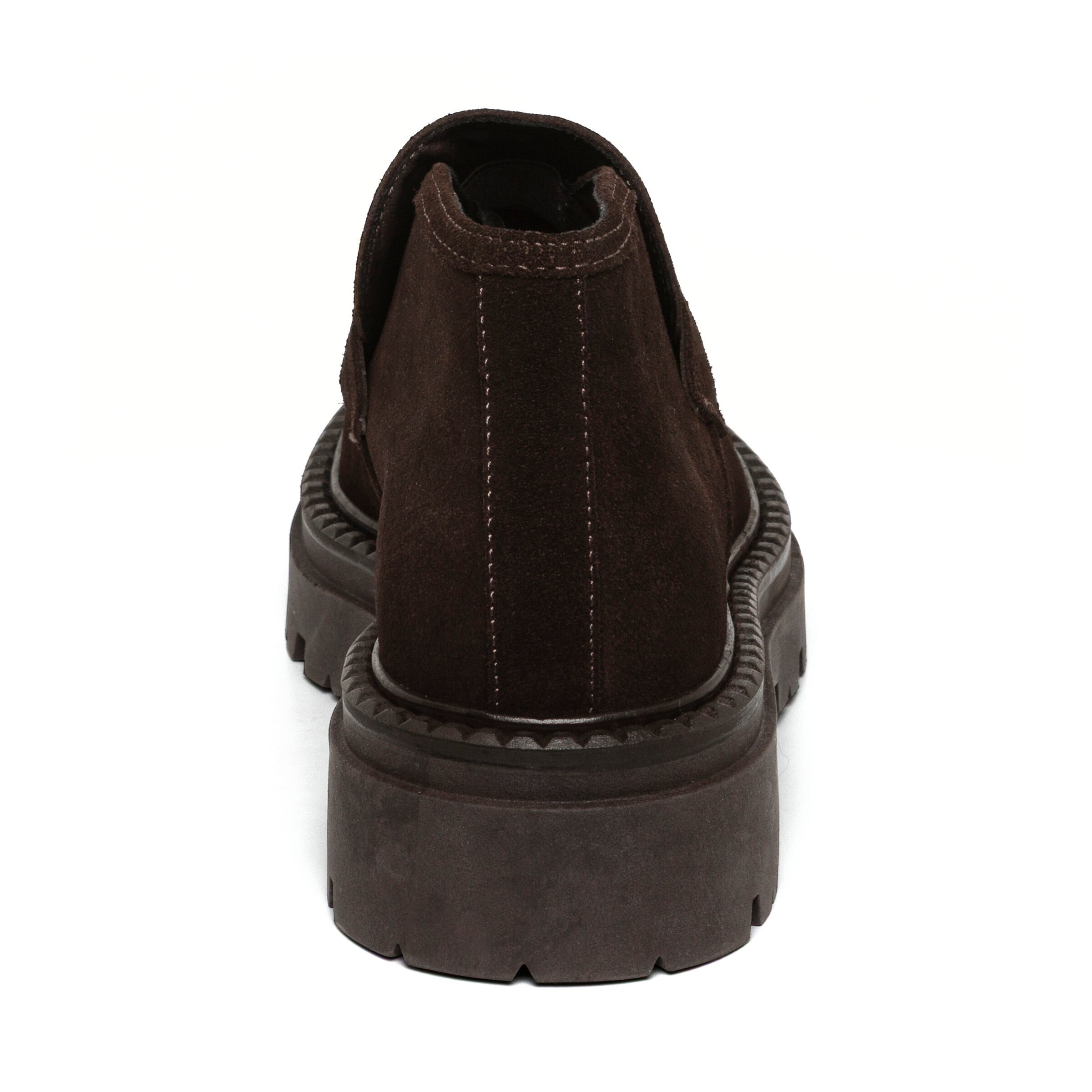 Karima Chocolate Brown Suede - view 4