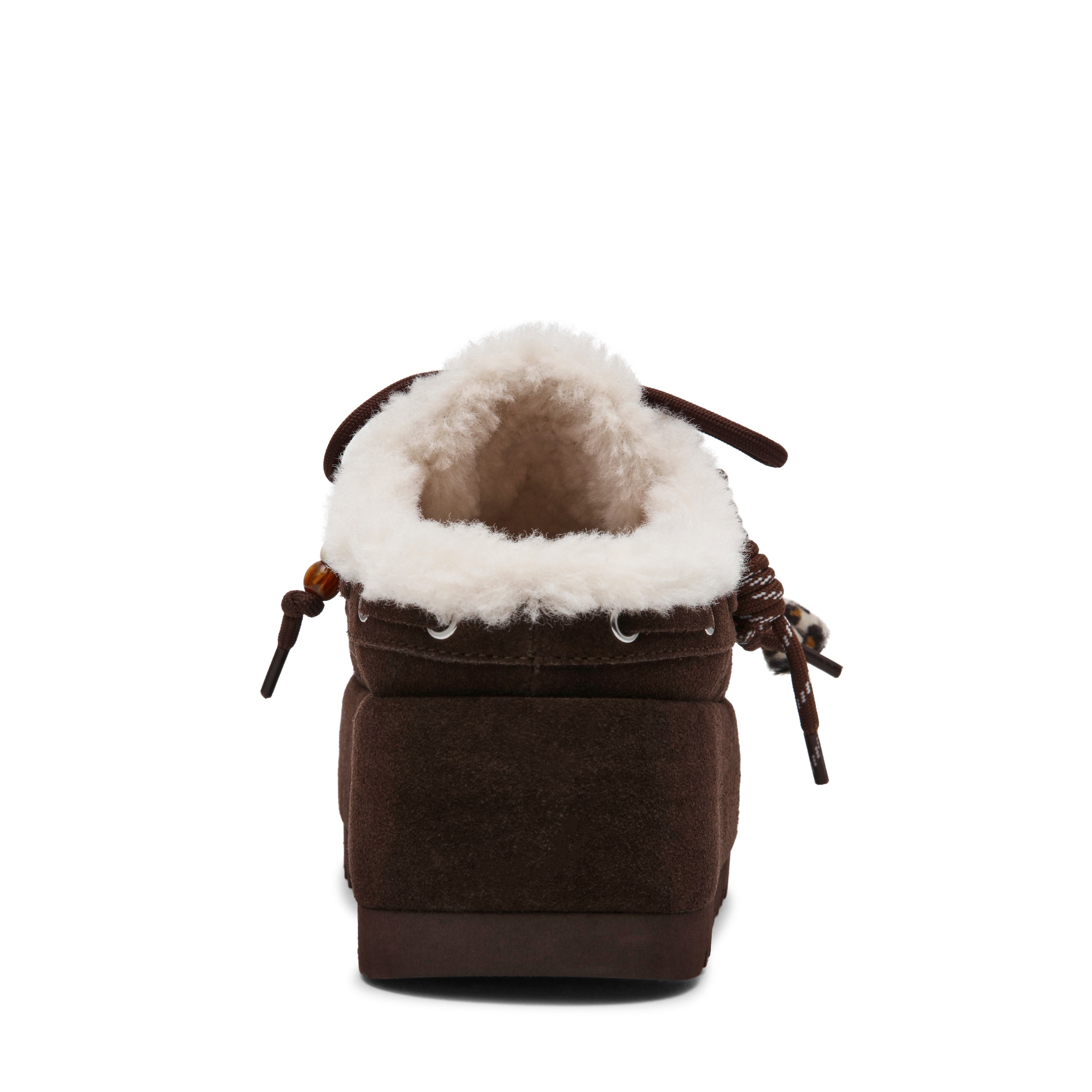 Cuddly Chocolate Brown Suede - view 5