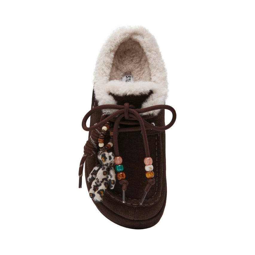 Cuddly Chocolate Brown Suede - view 6