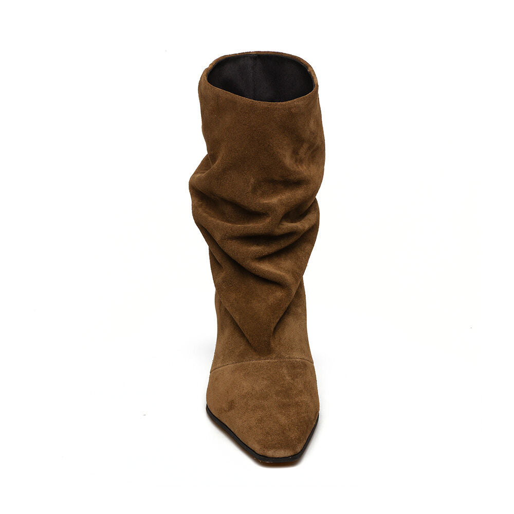 Vexa Dark Brown Suede - view 3