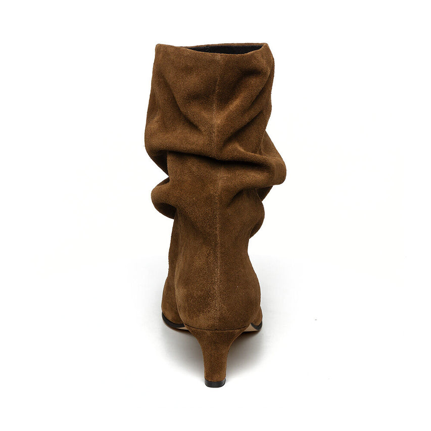 Vexa Dark Brown Suede - view 4