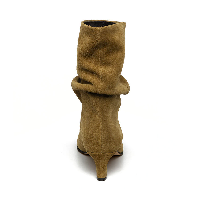 Vexa Khaki Olive Suede - view 5