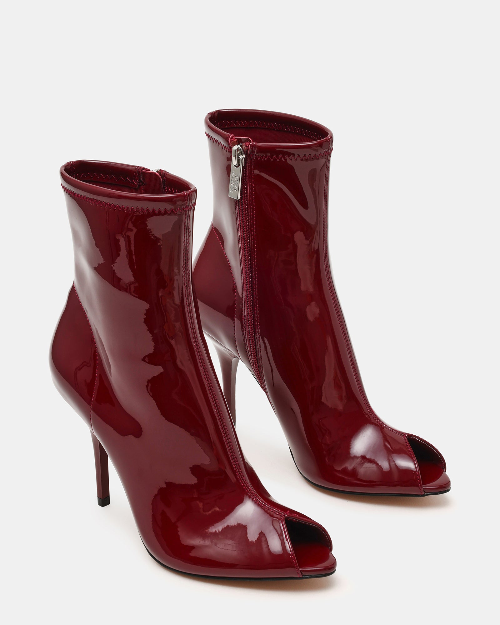 Alarm Burgundy Patent - view 2