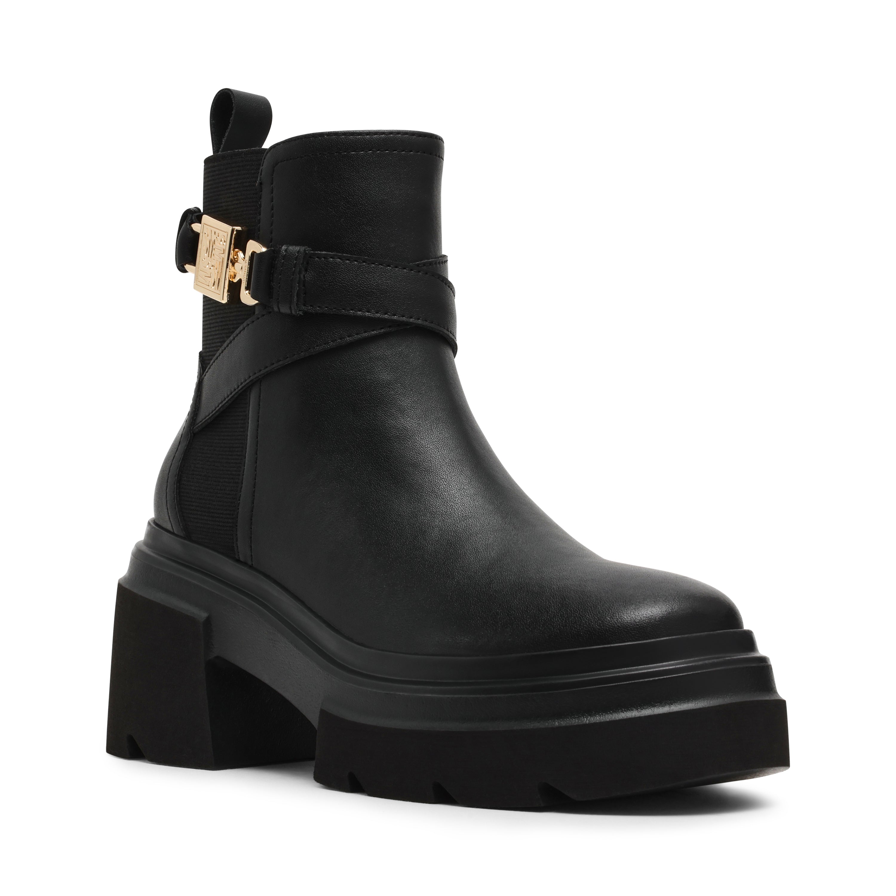 Buckled In Black Action Leather - view 2