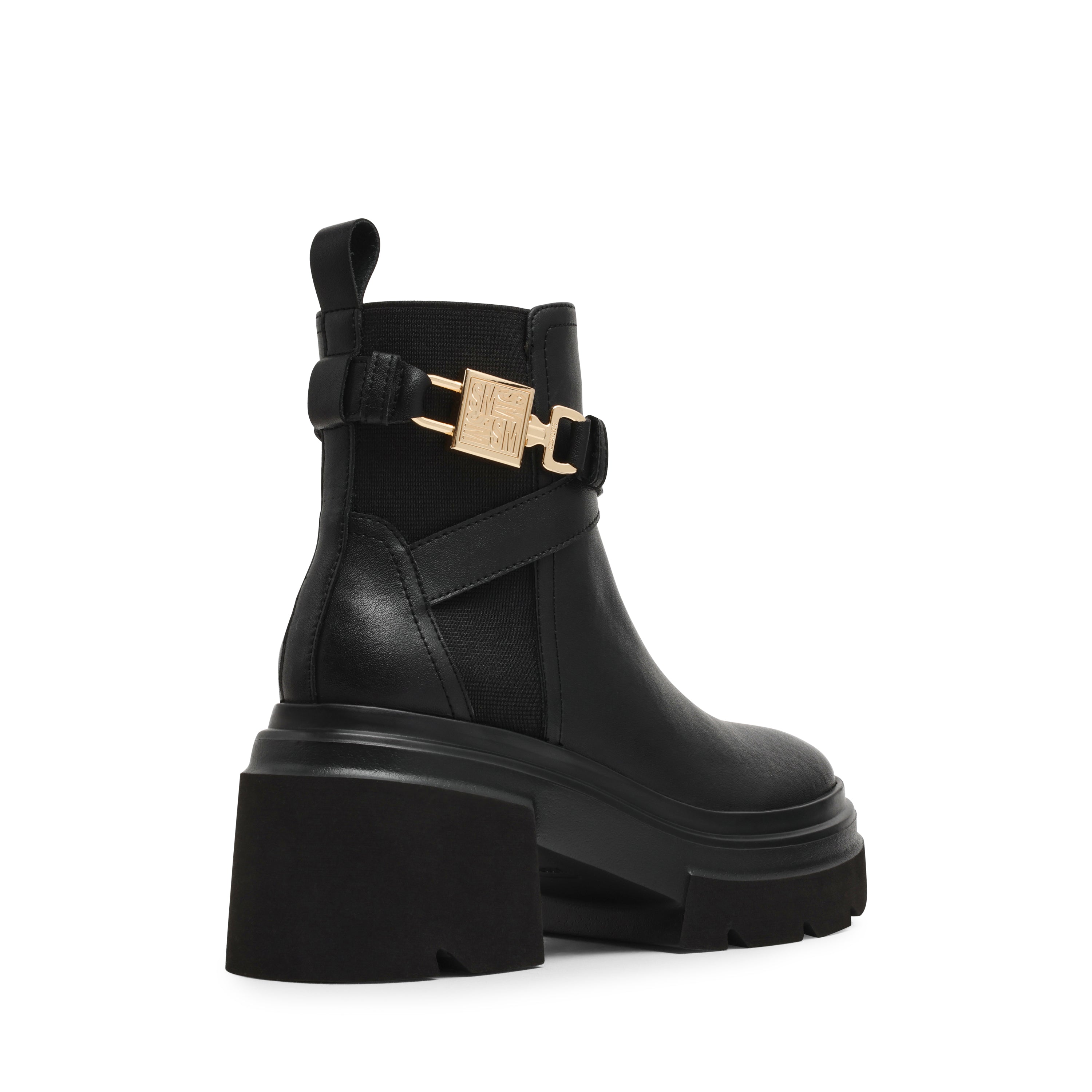 Buckled In Black Action Leather - view 3