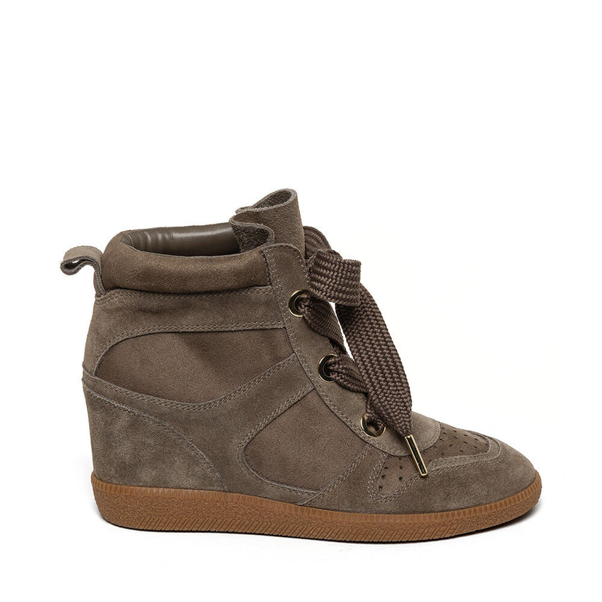 Mables Taupe Suede