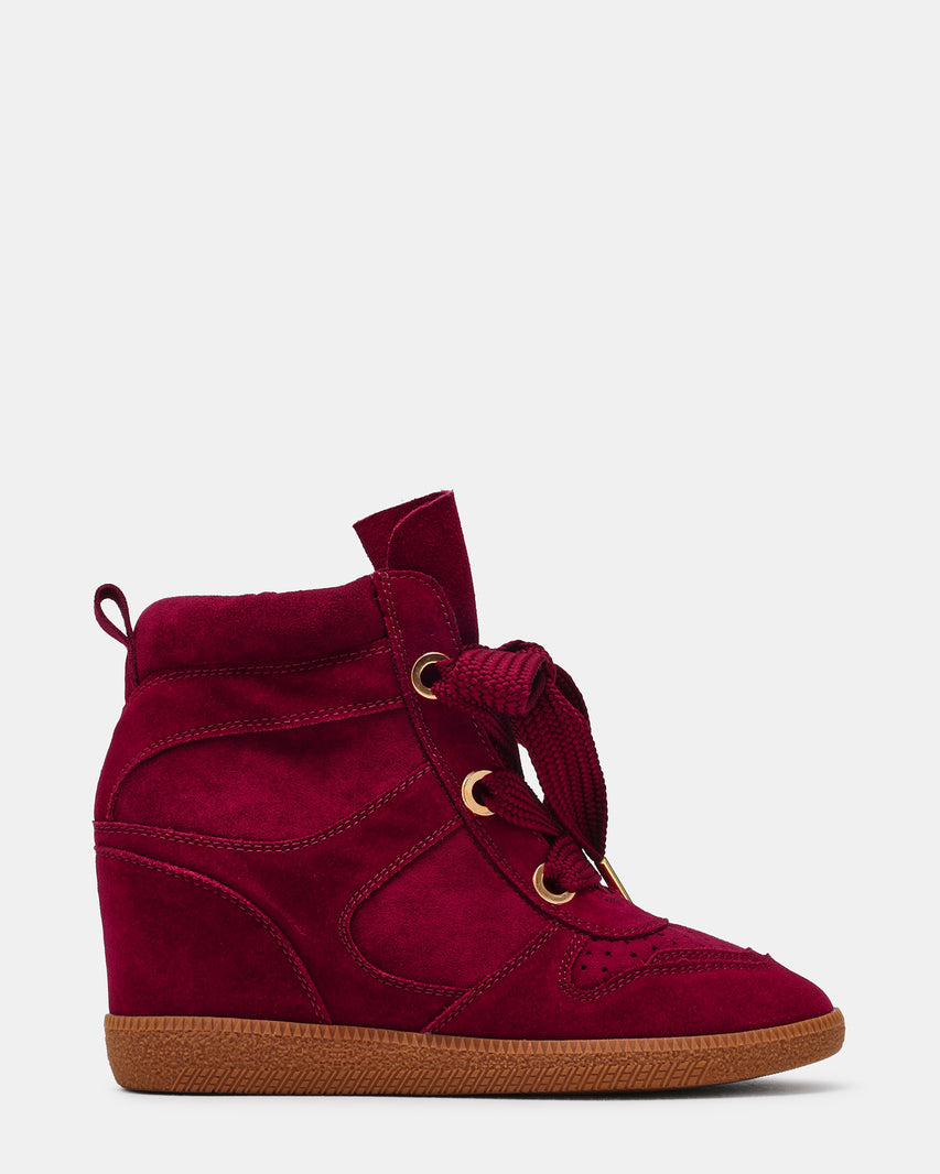 Mables Burgundy Suede - view 2