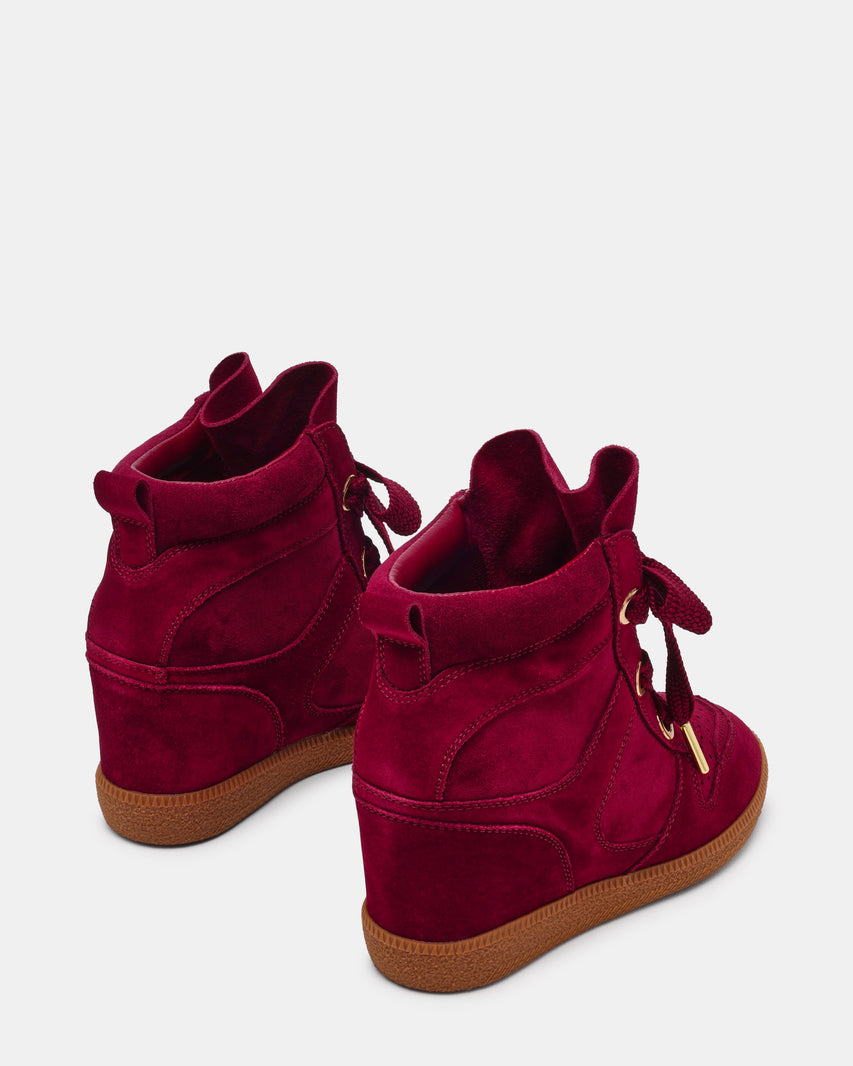 Mables Burgundy Suede - view 3