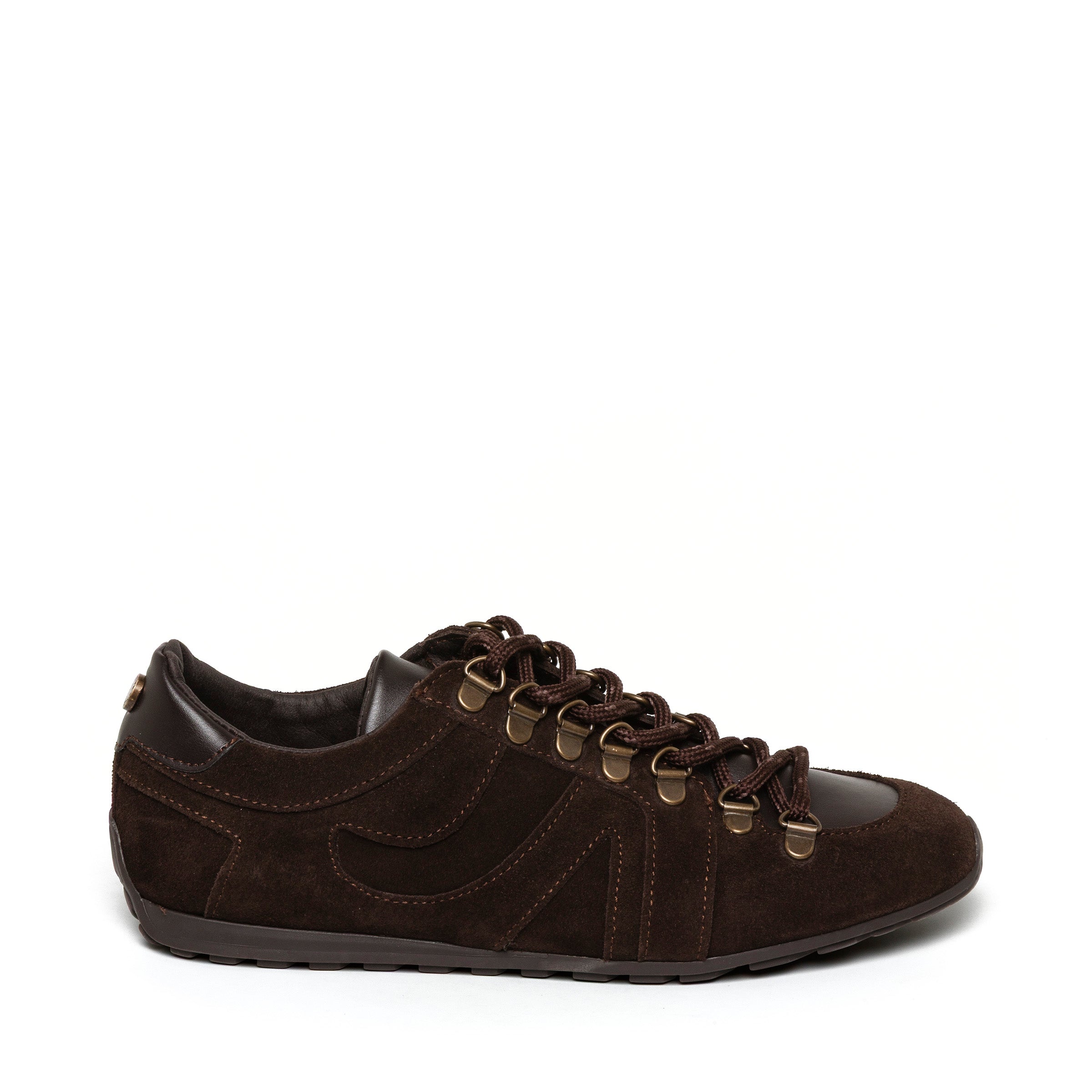 Bless-S Chocolate Brown Suede