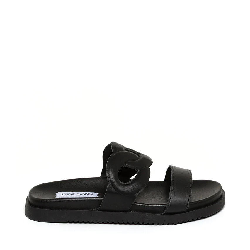 Myrtle Black Leather