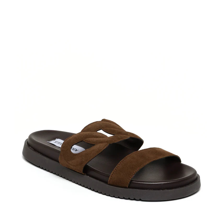 Myrtle Chocolate Brown Suede - view 2