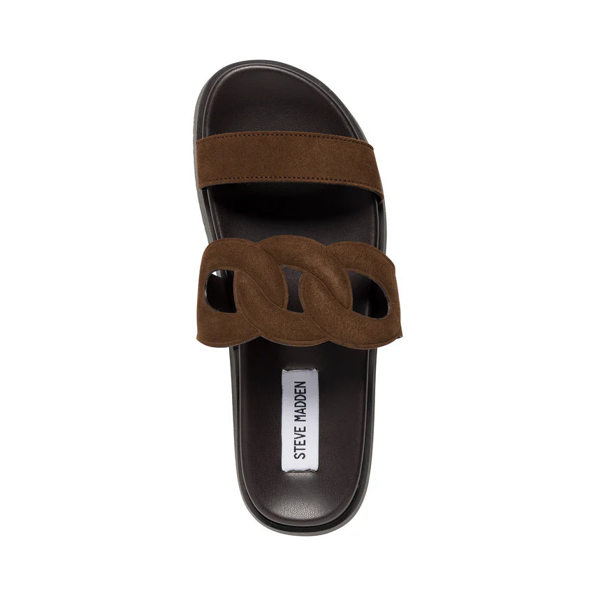 Myrtle Chocolate Brown Suede - view 5