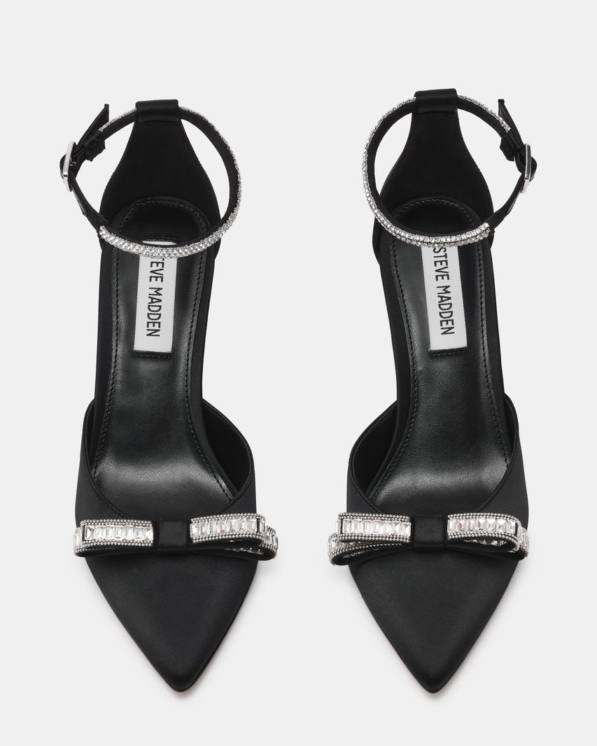 Lavelle Black Satin - view 4