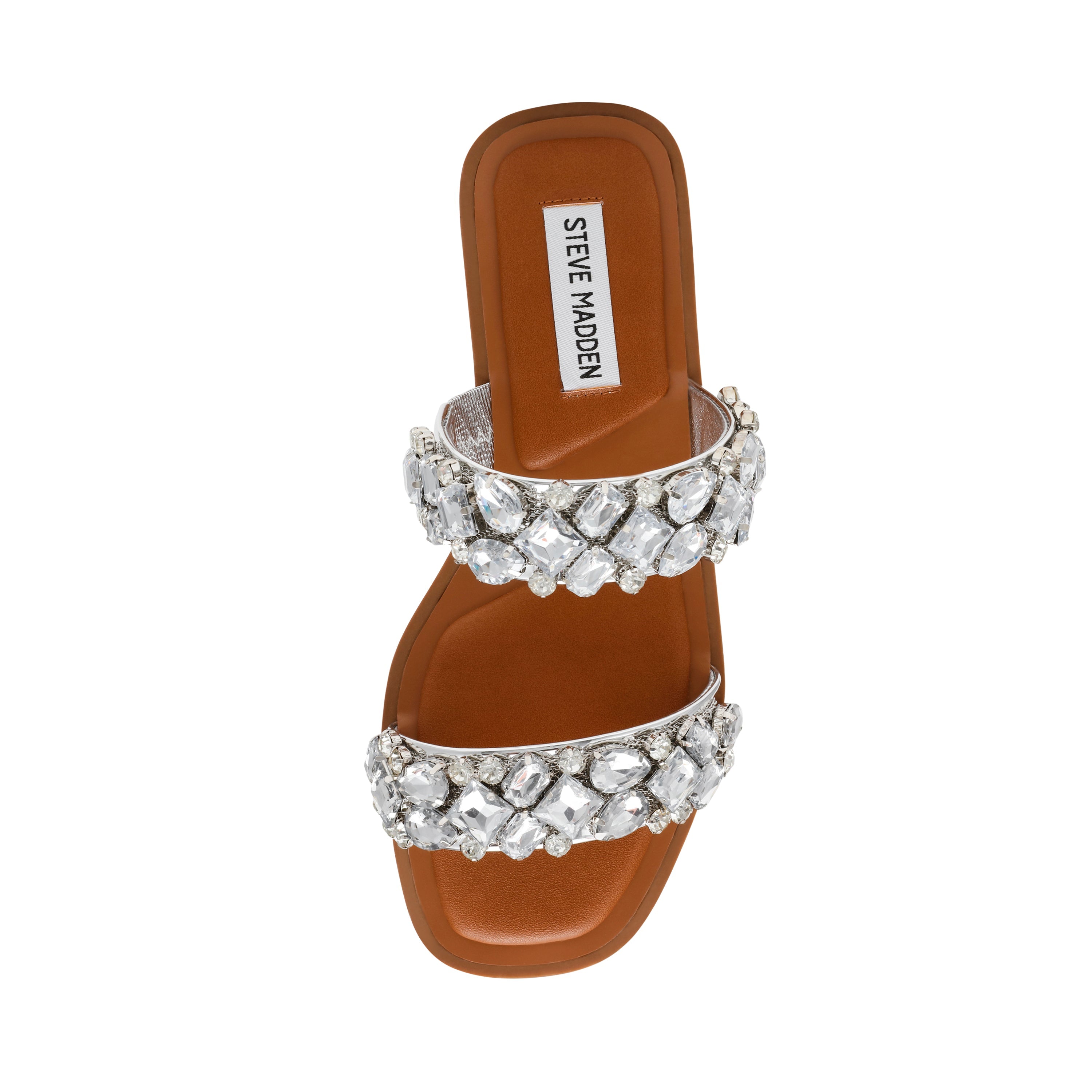 Astar Flat Sandals Silver