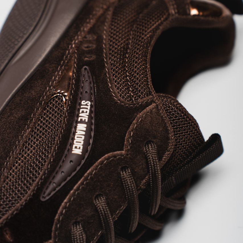 Premio-E Chocolate Brown Suede - view 2