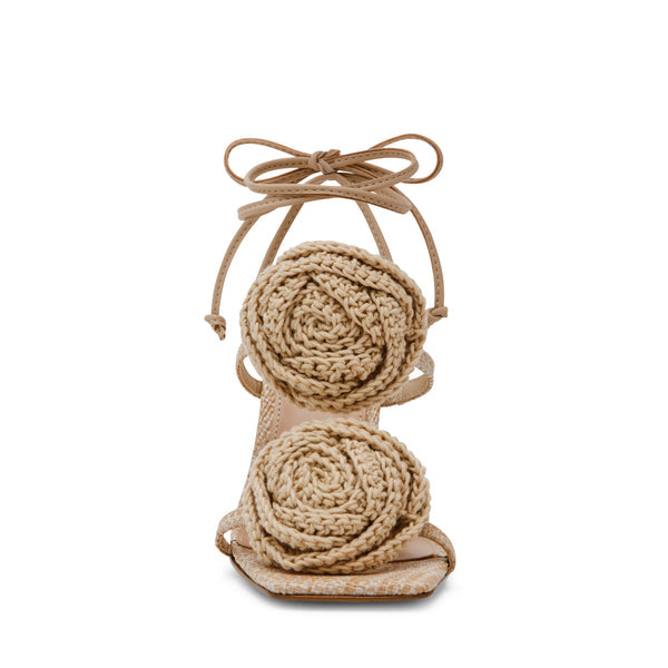 Rosalita heeled sandal Natural