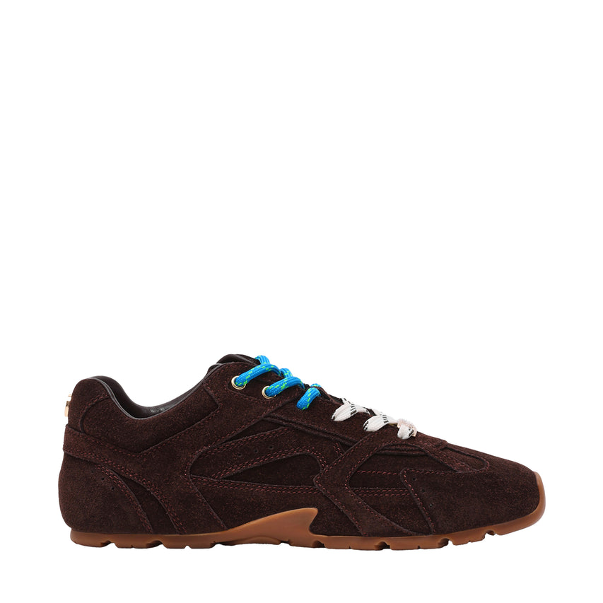 Asiel Chocolate Brown Suede
