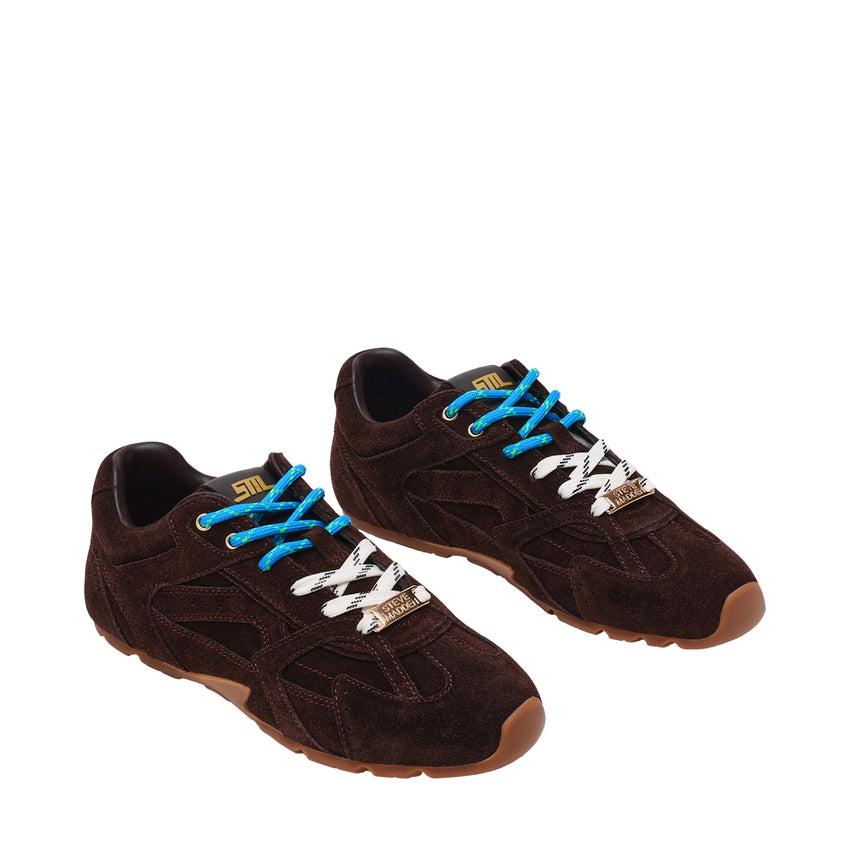 Asiel Chocolate Brown Suede
