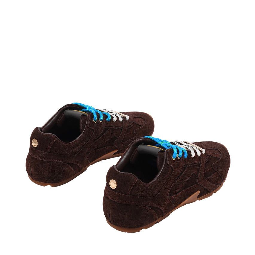 Asiel Chocolate Brown Suede