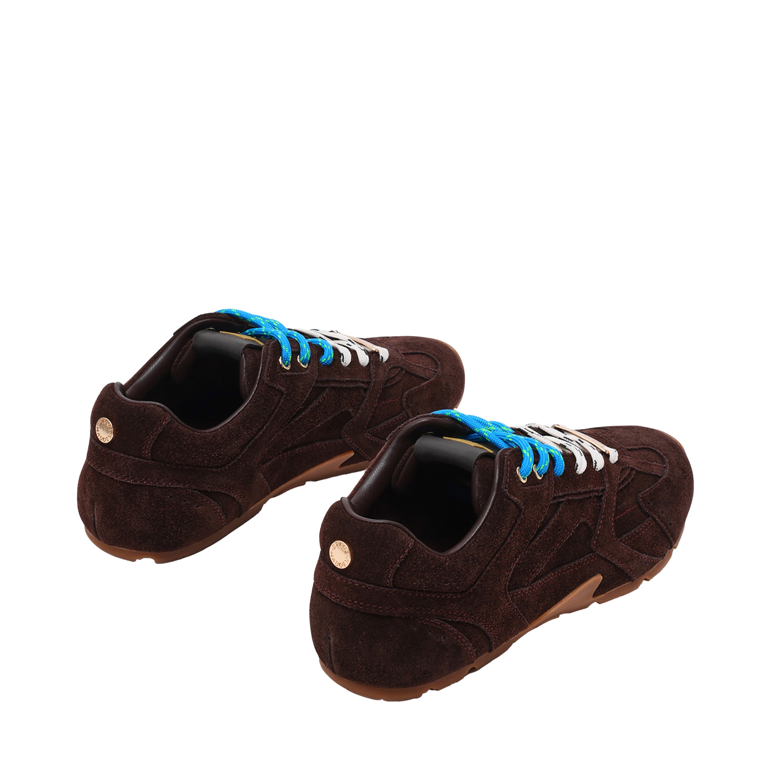 Asiel Chocolate Brown Suede