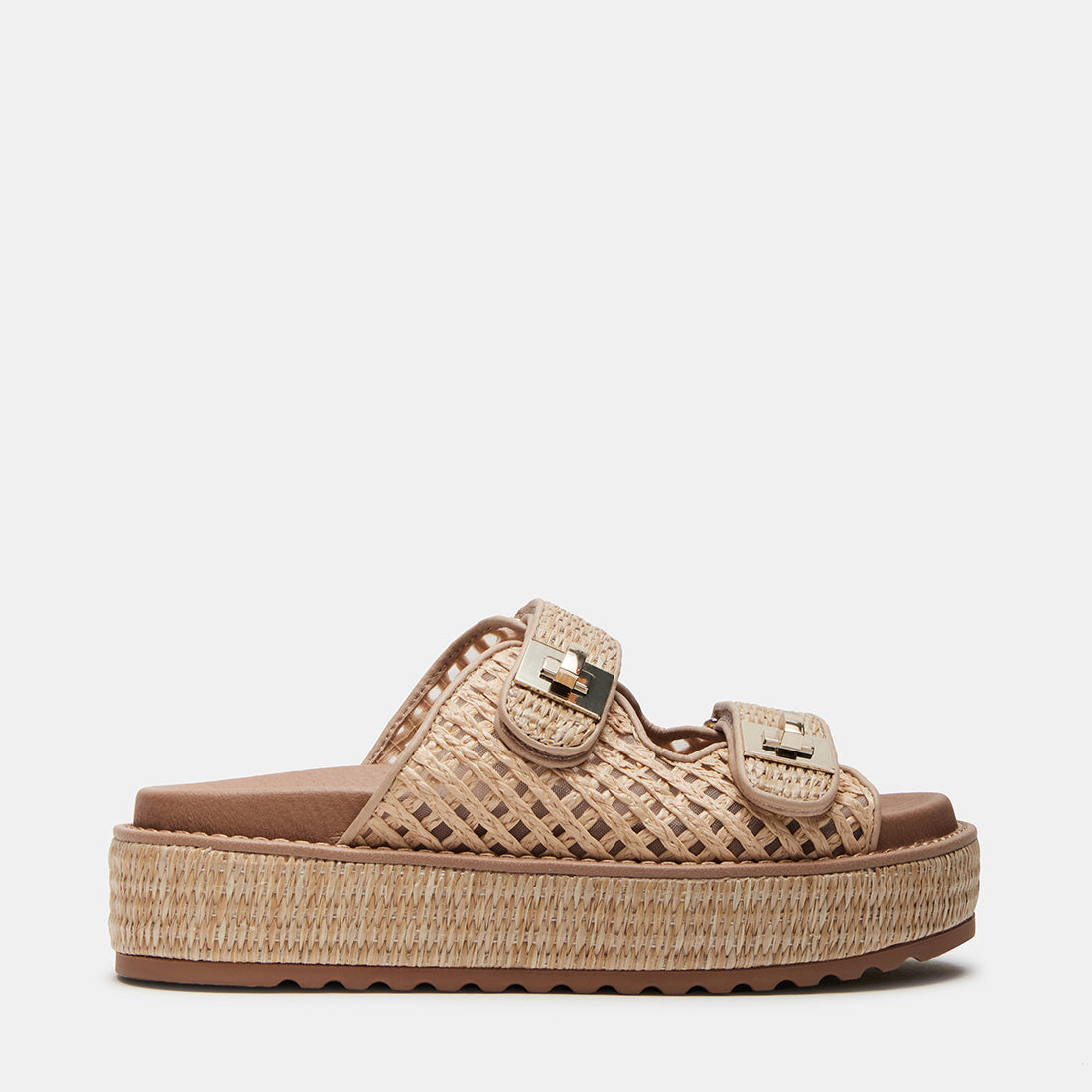 Bigschmona sandal Natural Raffia