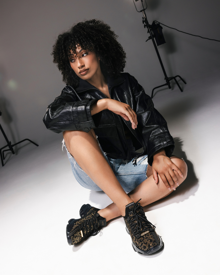 Maxilla-S Sneaker Black/Gold