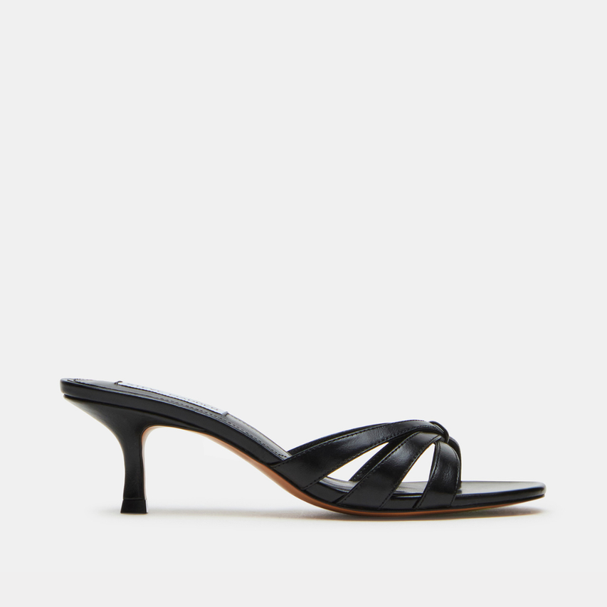 Cary Black Leather
