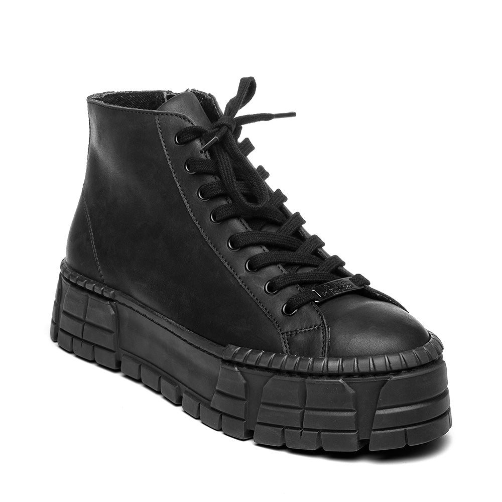 Fani Black Leather- Hover Image