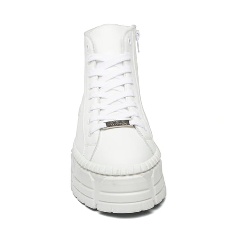 Steve Madden Fani White Leather Special Prices - Ténis
