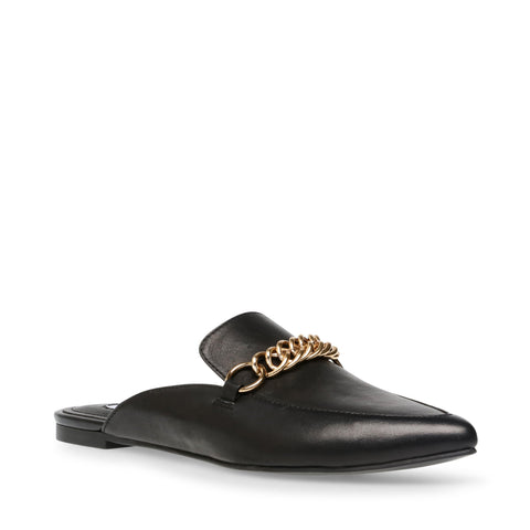Steve Madden Forever Black Leather Special Prices - Mules
