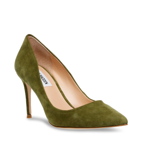 Lillie  Olive Suede