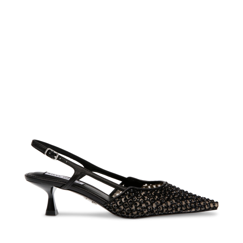 Legaci-MR Slingback Black Rhinestone