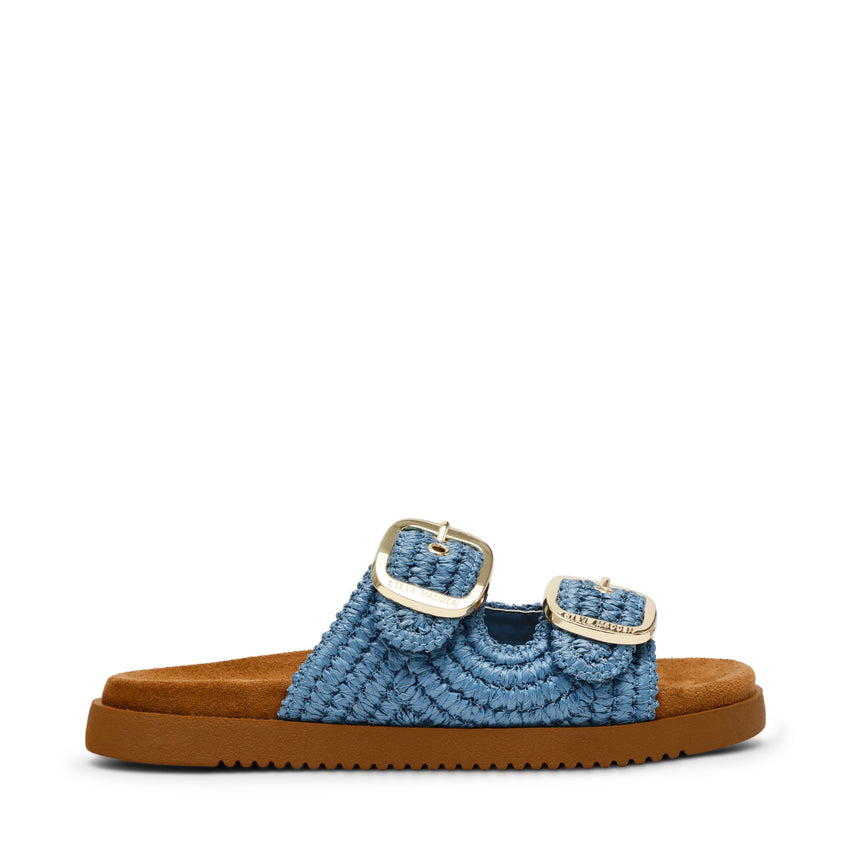 Miramar sandal Denim Raffia